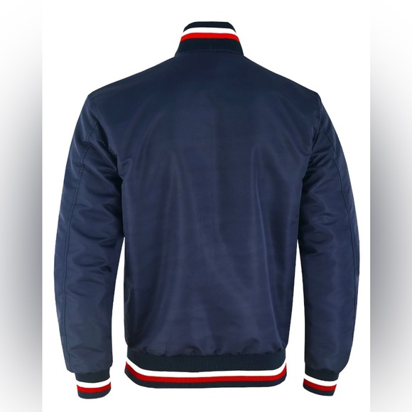 🍀NWT Mens Lightweight Bomber Varsity Jacket - Picture 2 of 4